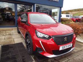 PEUGEOT 2008 2022 (71) at CAMPBELTOWN MOTOR COMPANY Campbeltown