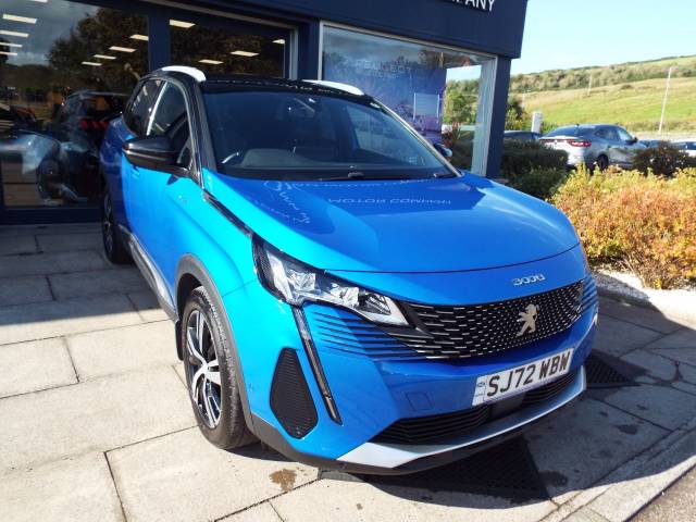 Peugeot 3008 1.5 BlueHDi GT 5dr EAT8 Hatchback Diesel Blue