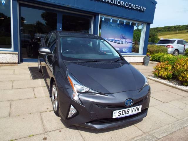 Toyota Prius 1.8 VVTi Business Edition Plus 5dr CVT Hatchback Hybrid Grey