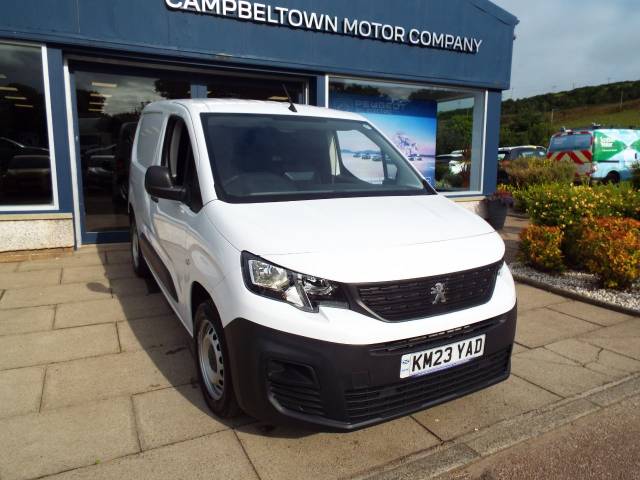 Peugeot Partner 1000 1.5 BlueHDi 100 Professional Premium + Van Panel Van Diesel White