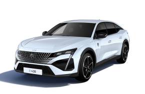 PEUGEOT E 408 ELECTRIC FASTBACK at CAMPBELTOWN MOTOR COMPANY Campbeltown