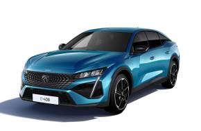 PEUGEOT E 408 ELECTRIC FASTBACK at CAMPBELTOWN MOTOR COMPANY Campbeltown