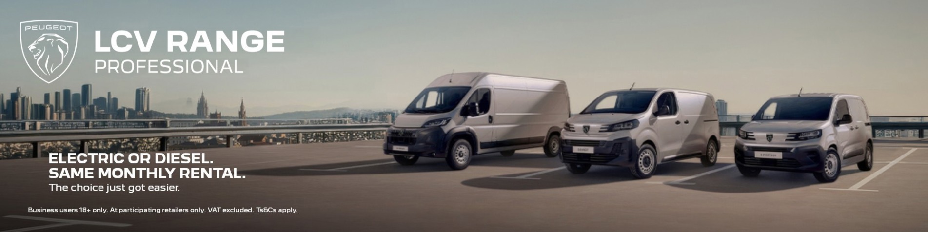 LCV Range price comp